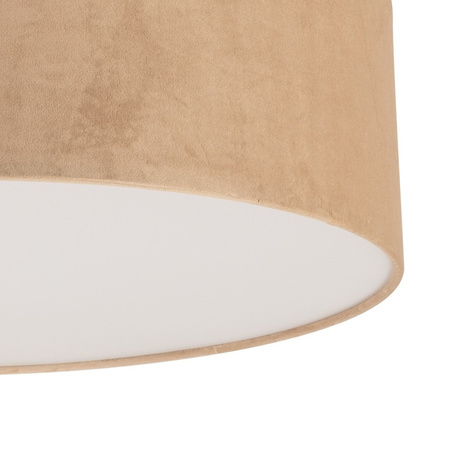Plafon okrągły welurowy beżowy Sigma Lighting SOFT L 40655