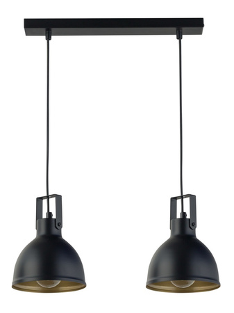 Lampa wisząca loftowa czarno-złota Sigma Lighting MARS 2 32258