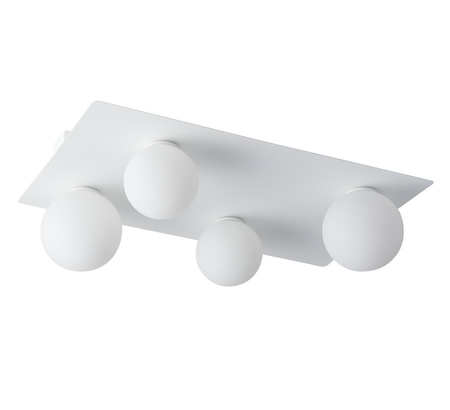 Plafon kule biały Sigma Lighting ARGON 4 prostokąt 33281
