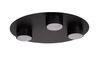 Plafon STAR 3 plafon czarny 40910
