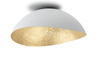 Plafon z żywicy biało-złoty Sigma Lighting Solaris M 40612