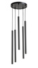 Lampa wisząca sople czarna Sigma Lighting SOPEL 5 koło 33625