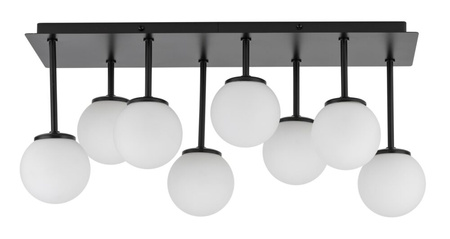 Plafon żyrandol kulki biały Sigma Lighting - TULIA 8 krótki 33497