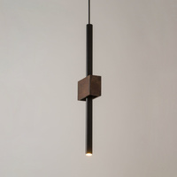 Lampa wisząca sopel ze sklejką Sigma Lighting - BLAKE 1 33442