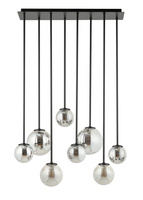 Plafon żyrandol kulki szary Sigma Lighting - TULIA 8 długi 33494