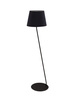 Lampa podłogowa z abażurem czarna Sigma Lighting LIZBONA 50228