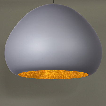 Lampa wisząca Lava szary/złoty 41078