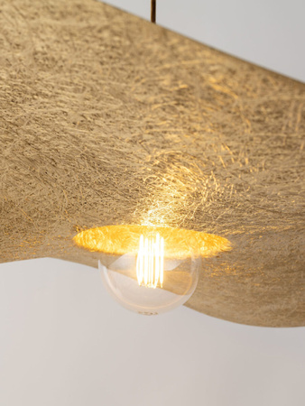 Lampa wisząca kapelusz złota Sigma Lighting KAPELLO M FI55 32348