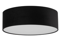 Plafon okrągły welurowy czarny Sigma Lighting SOFT L 40652