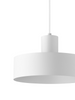 Lampa wisząca metalowa biała Sigma Lighting RIF 1 M 30902