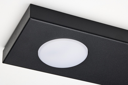 HERO 4 plafon prostokąt CZARNY 41503