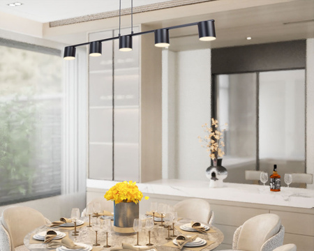 MILA 5 zwis czarny 41345