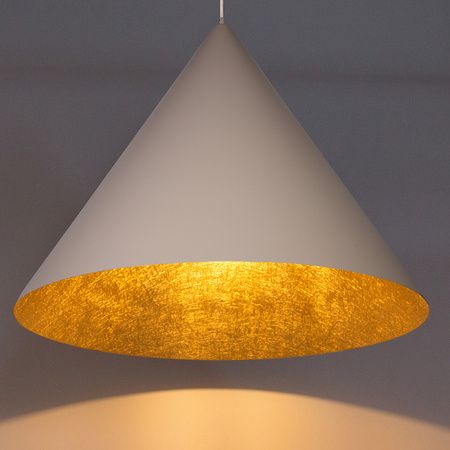 Lama wisząca Vesuvio beżowy/złoty L 41069