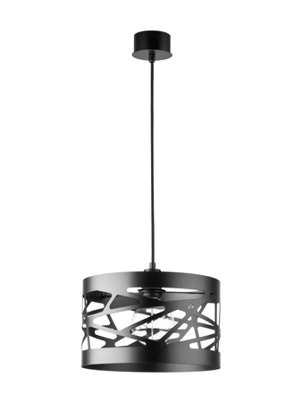 Lampa wisząca metalowa czarna Sigma Lighting MODUŁ FREZ M 31074