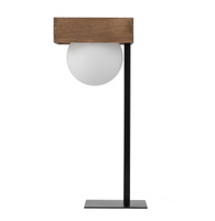 Lampka w stylu boho z mlecznym kloszem Sigma Lighting - BLOOM 50366