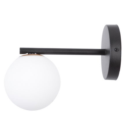 Kinkiet kula czarny Sigma Lighting GAMA 33194