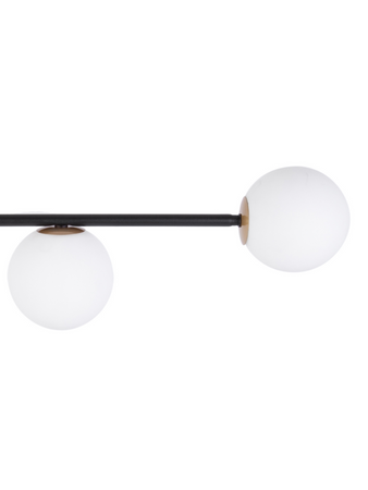 Lampa sufitowa kule czarna Sigma Lighting GAMA 4 33188