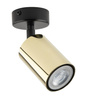 Spot reflektor czarno-złoty mosiądzowany Sigma Lighting ZOOM 1 33506