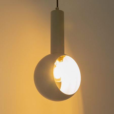 Lampa wisząca VITRUM oczko szary beż 41105