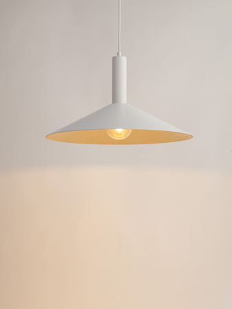 Lama wisząca CAPRI S biały/złoty 41014