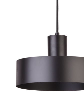 Lampa wisząca metalowa czarna Sigma Lighting RIF 1 M 30896