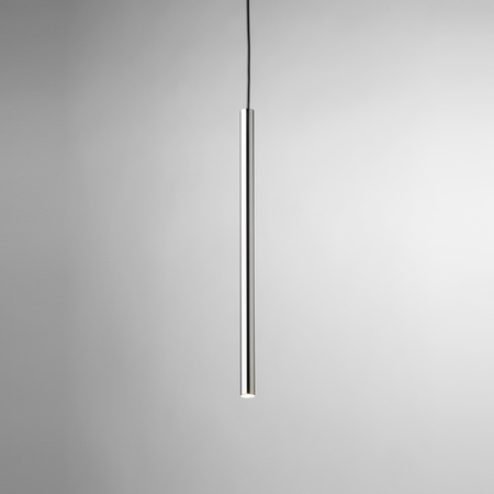 Lampa wisząca rurka SOPEL LUX 1 czarno-srebrna 40730