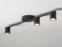 Plafon spot potrójny czarny Sigma Lighting SKY 3 33433