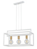 Lampa wisząca loft metalowa biało-złota Sigma Lighting VIGO 3 32442