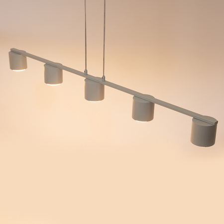 MILA 5 zwis szary beż 41357