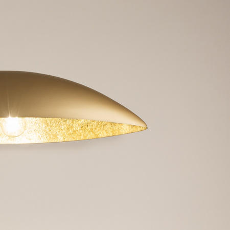 Lampa wisząca z żywicy złota Sigma Lighting Gondola M 40641