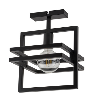 Plafon loftowy metalowy czarny Sigma Lighting - MERCI 1 32400