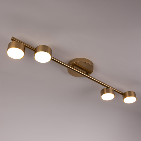 Plafon PUNTO 4 czarny 40826