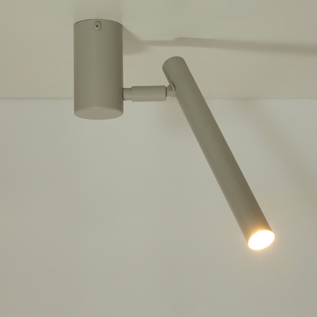 SOPEL plafon średni szary beż 41472	