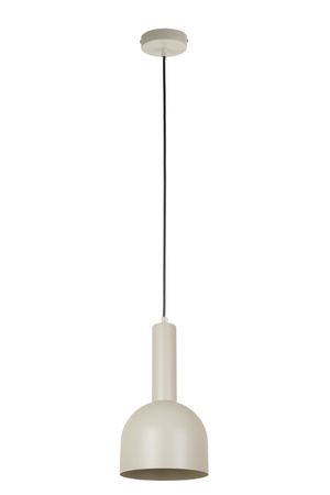 Lampa wisząca VITRUM dzwonek szary beż 41104