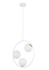 Lampa wisząca ring kula biała Sigma Lighting AQUA 3 33414