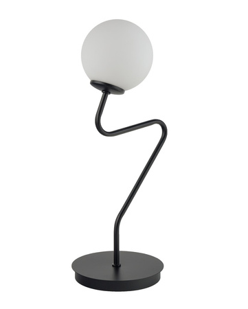 Lampka klosz kula czarna Sigma Lighting ZIGZAG 50259