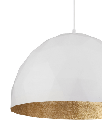 Lampa wisząca DIAMENT biało-złoty L Sigma Lighting 31369