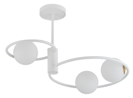 Lampa sufitowa okręgi kule biała Sigma Lighting - AQUA 3 33466