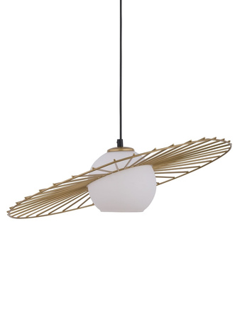 Lampa wisząca druciana złota Sigma Lighting SOL 2 32039