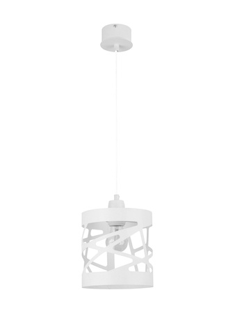 Lampa wisząca metalowa biała Sigma Lighting MODUŁ FREZ S 31047