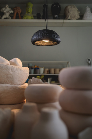 SYNTIA M 1 zwis czarny 41430