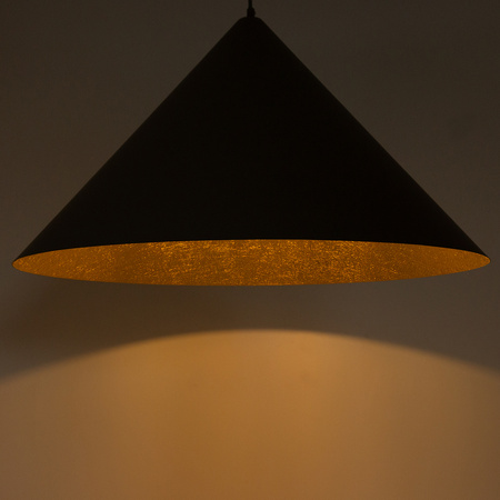 Lampa wisząca Vesuvio czarny/złoty M 3xE27 41038