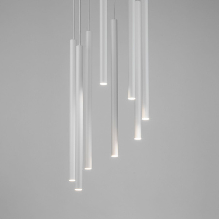 Lampa wisząca sople biała Sigma Lighting SOPEL 8 koło 33629