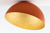 Plafon kopuła ceglany_złoty Sigma Lighting SFERA 50 41518