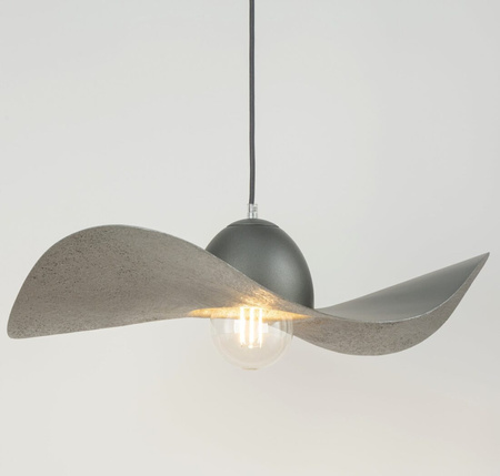 Lampa wisząca kapelusz srebrna Sigma Lighting KAPELLO M FI55 32343