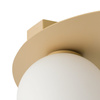 Plafon kule złoty beż Sigma Lighting ARGON 2 koło 33268