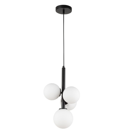Lampa wisząca kule Sigma Lighting - PERLA 4 czarny 33487