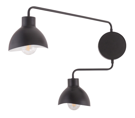 Kinkiet podwójny czarno-biały Sigma Lighting - HOLI 2 32490