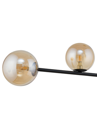 Lampa sufitowa kule bursztynowa Sigma Lighting ROMA 4 32082