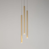 Lampa wisząca sople złota Sigma Lighting SOPEL 3 koło 33624